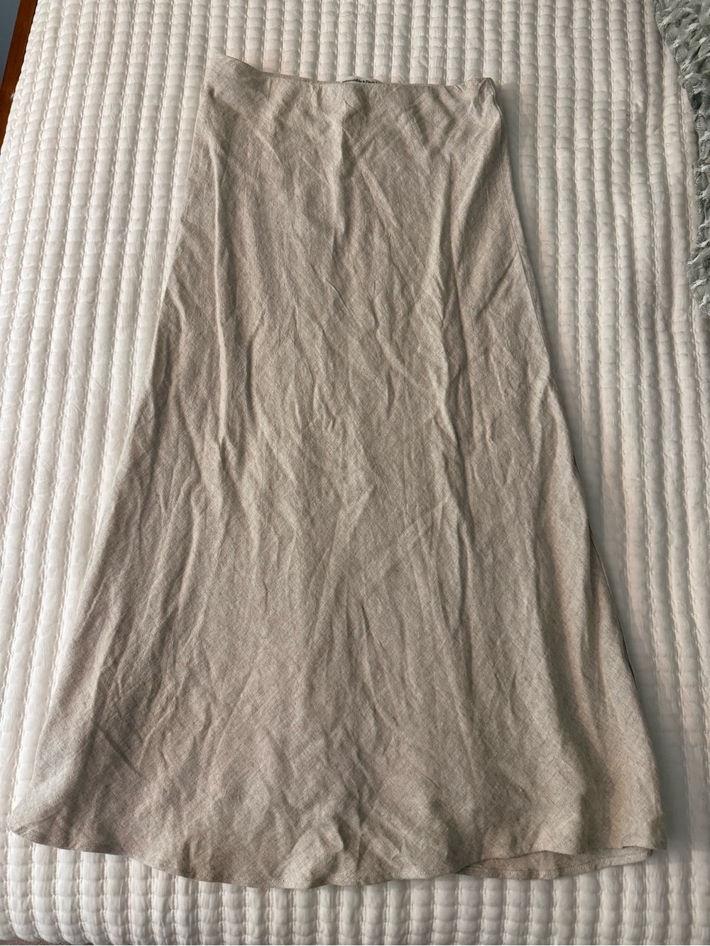 Abercrombie & Fitch Beige Maxi Skirt